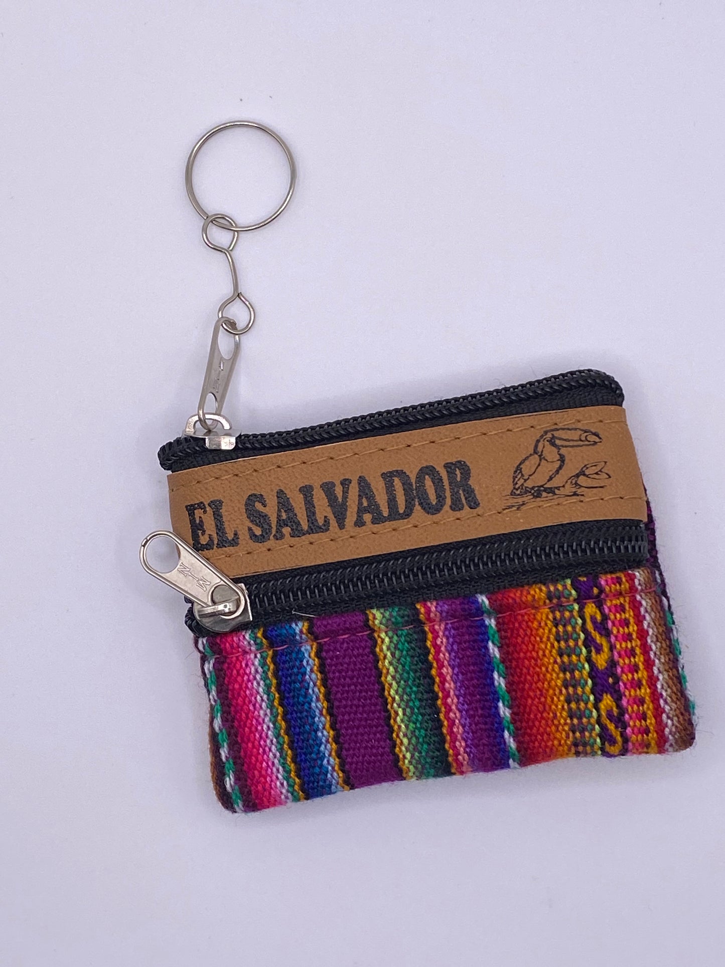 Keychain of El Salvador small purse