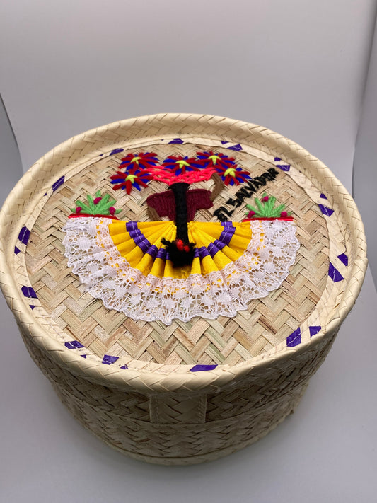 Basket for tortillas from El Salvador