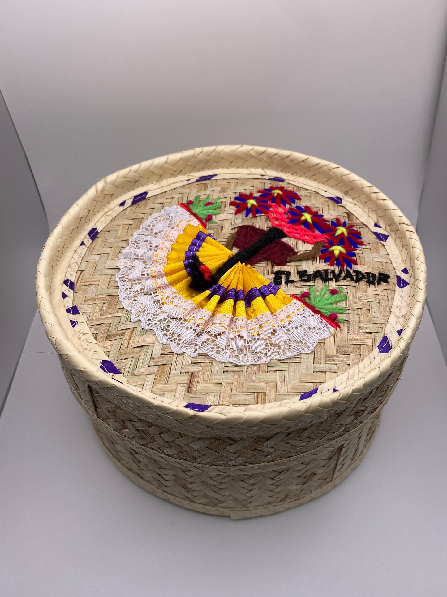 Basket for tortillas from El Salvador