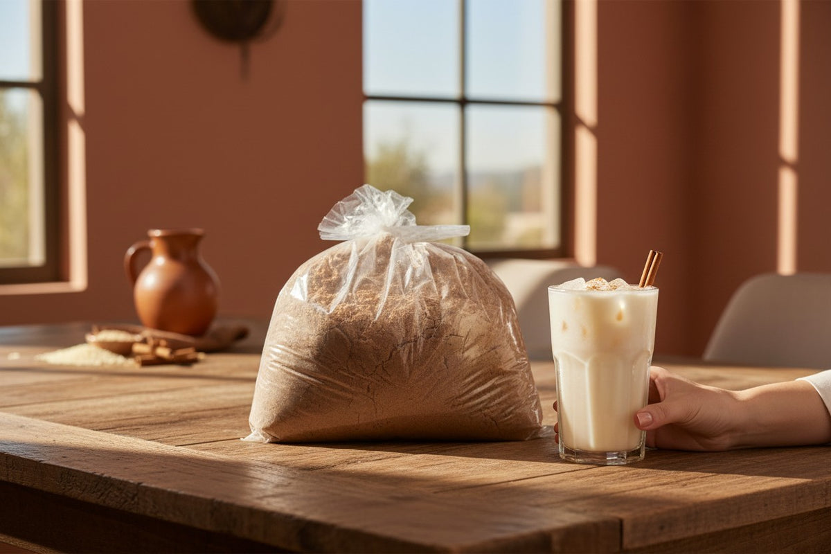 Bolsa de horchata salvadoreña