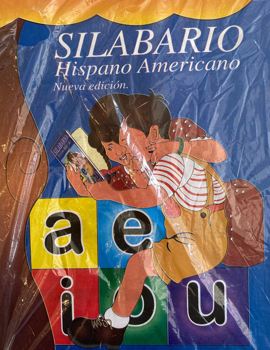 Libro escolar "El Silabario". Un libro educativo clásico para niños.